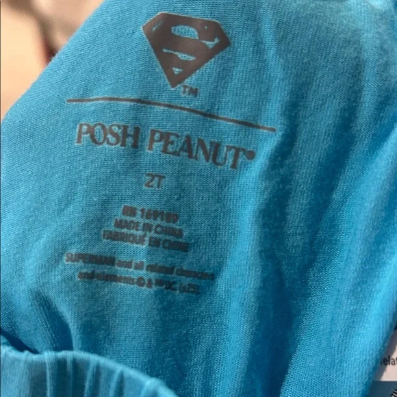 Superman Cape Shirt and Pant Set - Picture 4 of 5